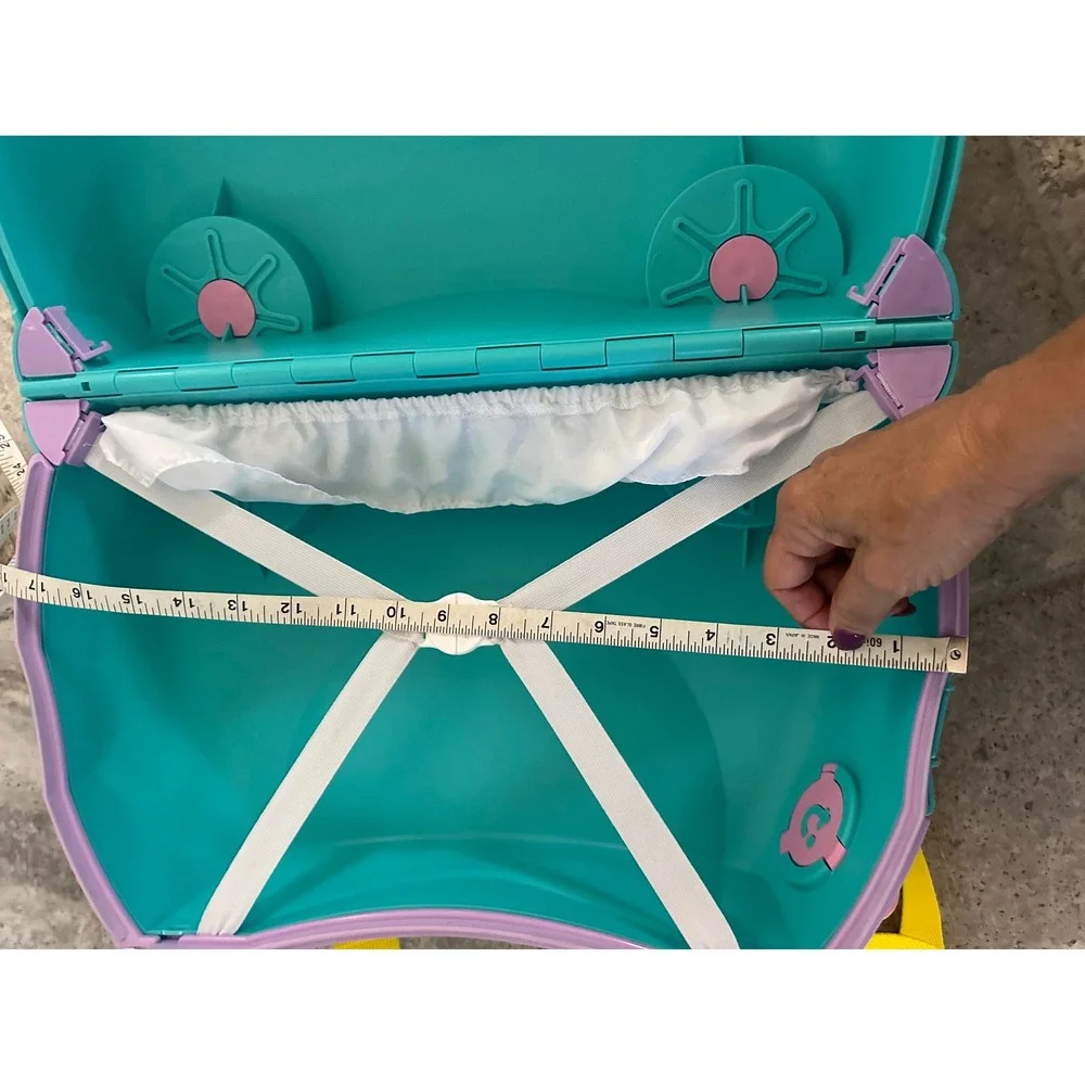 Trunki Ride On Suitcase Turquoise‎ Unicorn Wheeled Carry On Luggage VVGUC